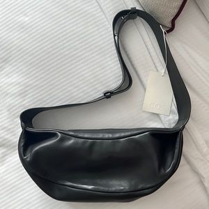 Black COS Leather Crossbody